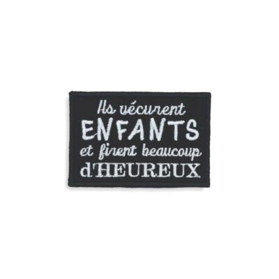 Ils vécurent enfants…