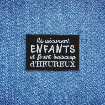 Ils vécurent enfants…